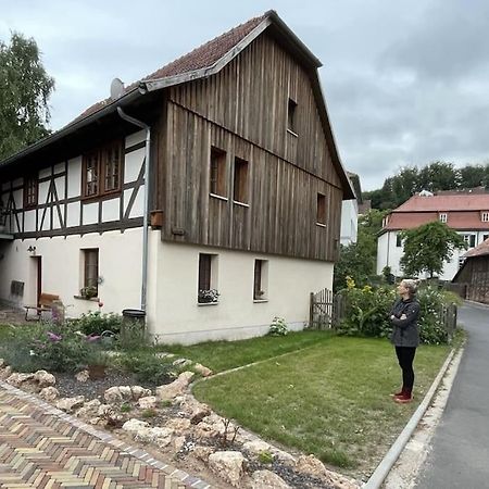 Wohnen Im Fachwerk - Ferienwohnung Fenja Nentershausen  Dış mekan fotoğraf