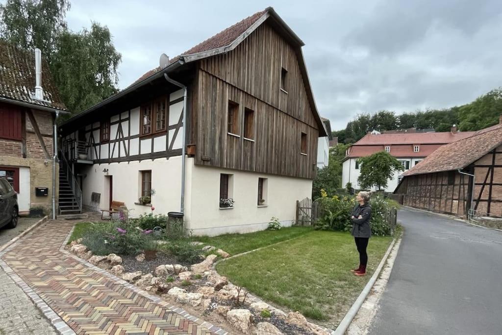 Wohnen Im Fachwerk - Ferienwohnung Fenja Nentershausen  Dış mekan fotoğraf