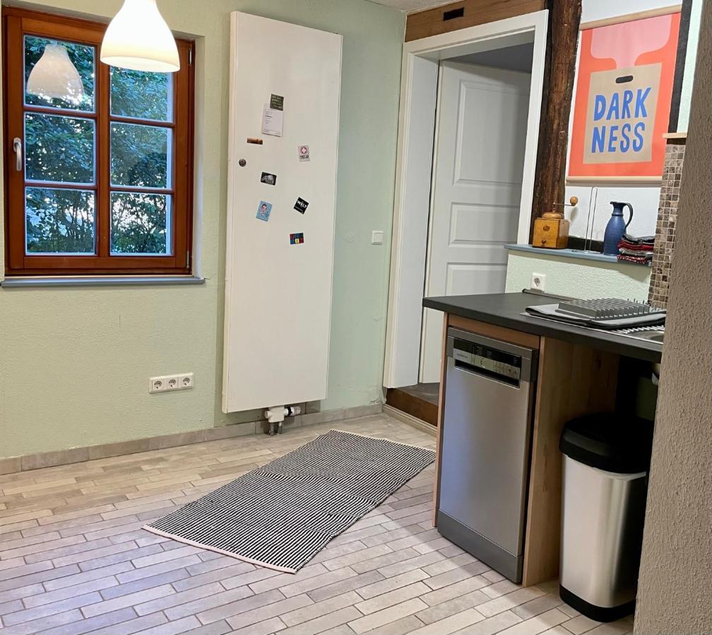 Wohnen Im Fachwerk - Ferienwohnung Fenja Nentershausen  Dış mekan fotoğraf