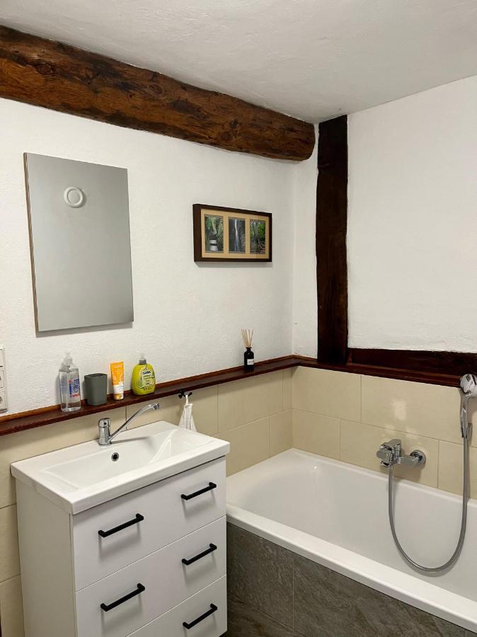 Wohnen Im Fachwerk - Ferienwohnung Fenja Nentershausen  Dış mekan fotoğraf